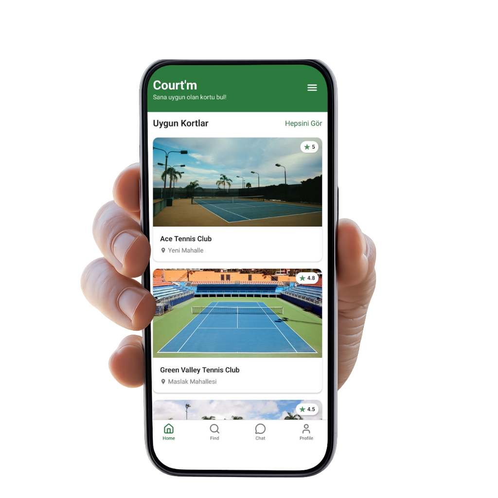 Court'm uygulaması